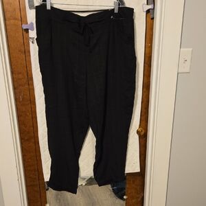 Maurices Charcoal Drawstring Pants